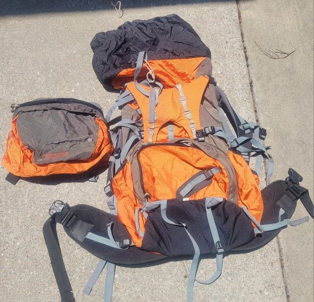 Backpacking Pack and Hip Pack