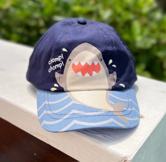 Chomp Chomp SHARK Infant Basball Cap/New