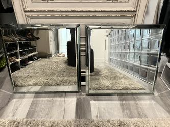 Set Of Two Mirrors $100