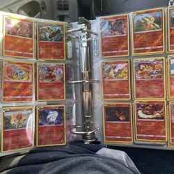 Binder Full Of Reverse Holos 