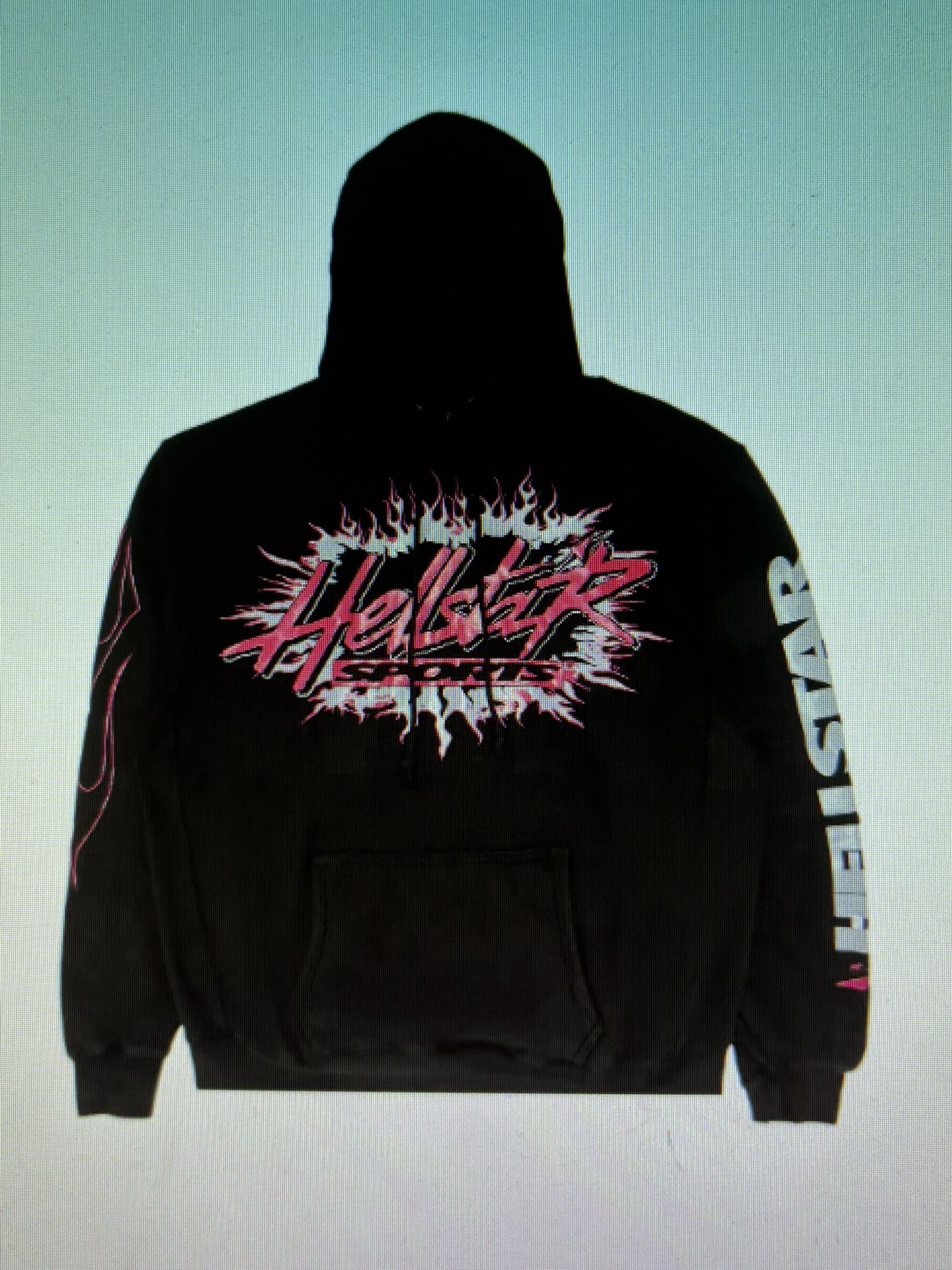 Hellstar Sports Future Flame Hoodie Black