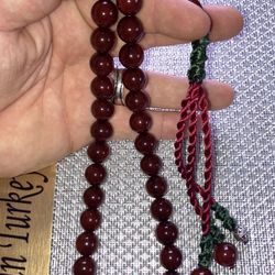 33 Beads Prayer Handmade Original Amber Rosary