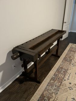 Rustic Woodworking Bench