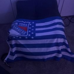 Extremely Large New York Rangers Flag