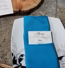 100 cloth napkins (wedding)