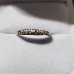 14k Gold Ring Real Diamonds 