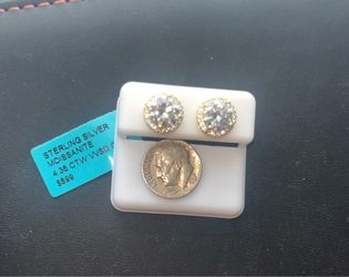 🥶VVS Moissanite Pushbacks✨