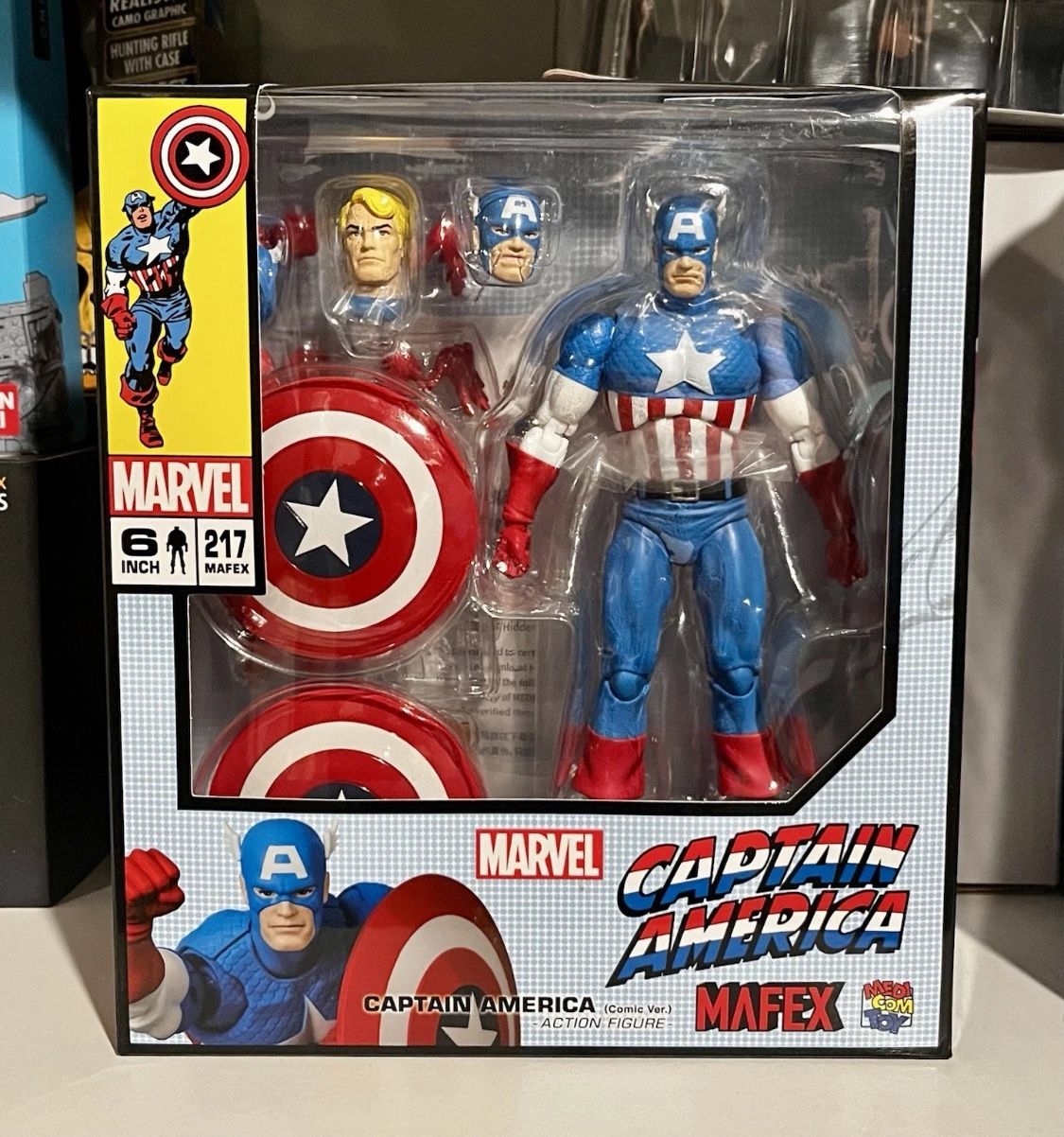 Mafex Captain America Comic Version 217