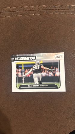 Max Crosby card
