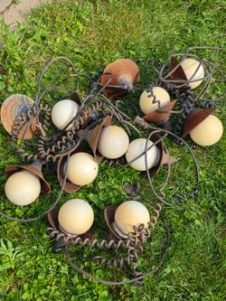 Vintage Wired Patio Lights
