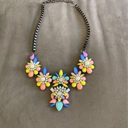 Colorful Statement Necklace