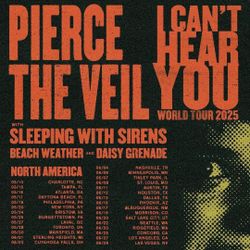 Pierce the Veil 2x (GA) Tickets (Tues, July 1, 25 Show)