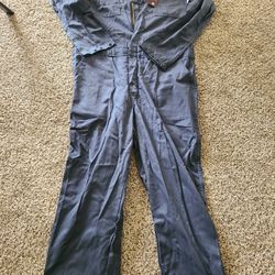  2 Work Overalls, Size Large 