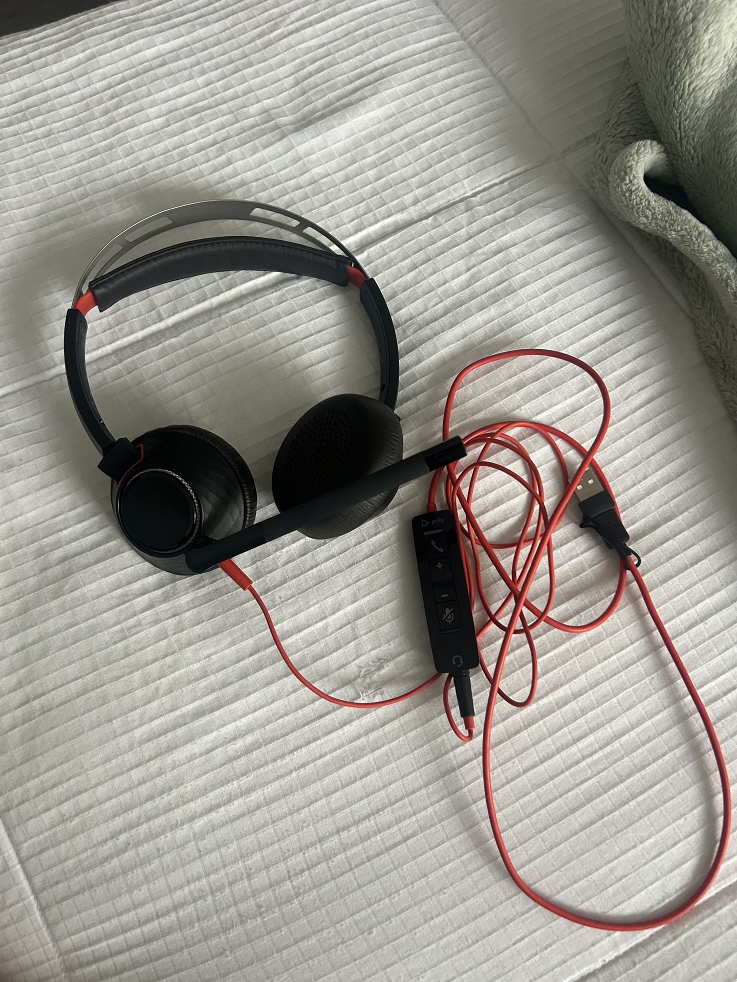 Poly Blackwire C5220 USB-C Headset – Pre-Owned, Excellent Condition