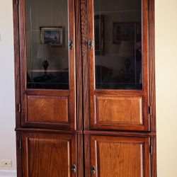 Wooden Cabinet(s) With Accent Lighting I