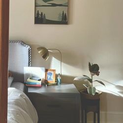 Nightstand Solid Wood 
