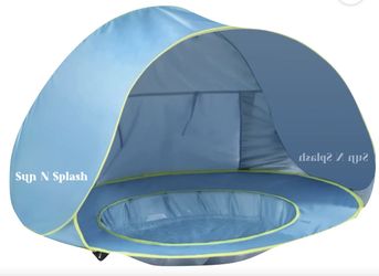 Sun N Splash Baby Tent Pool, Blue