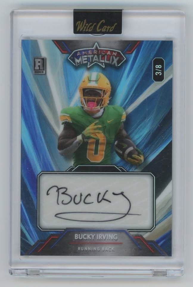Signed Bucky Baker Football Cards You Chooses