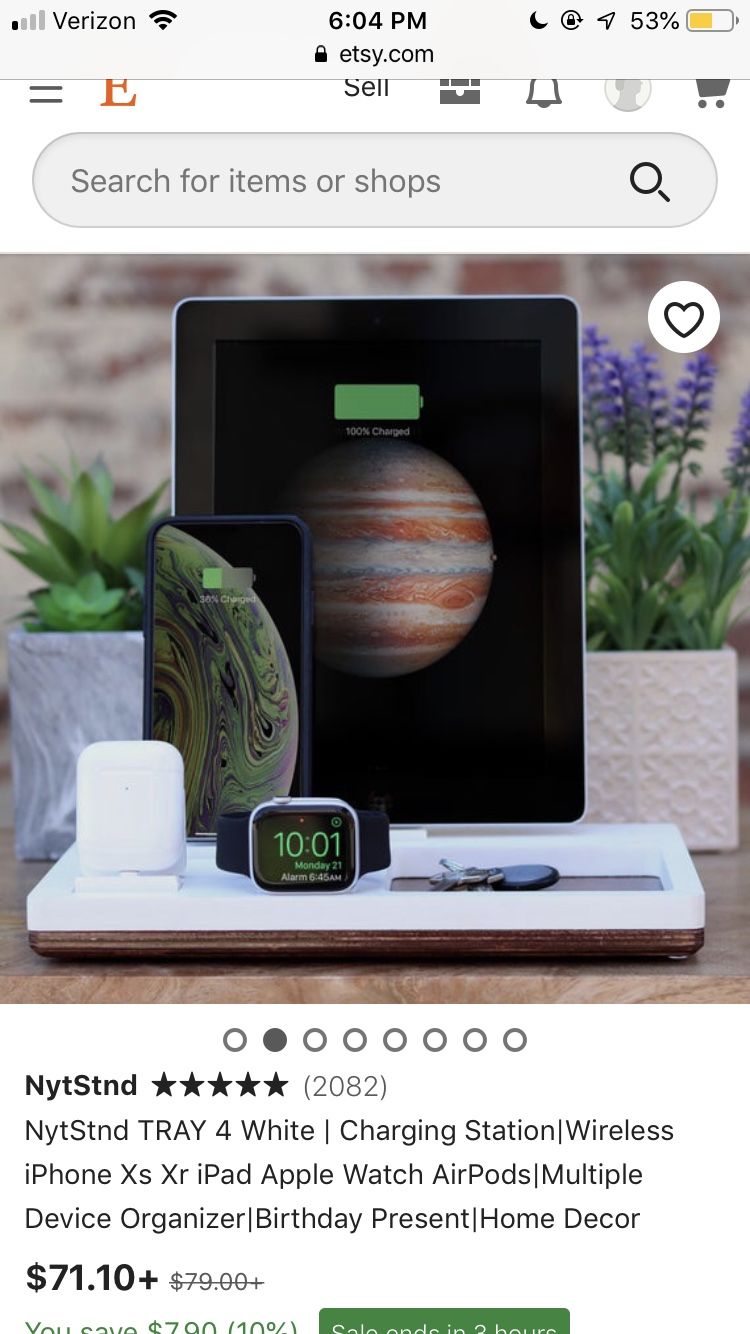 NytStand charging station iPhone Apple Watch AirPods