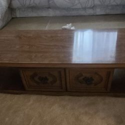 Nice Two Door Coffee Table 