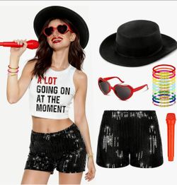 Taylor Swift Costume - XL - 17 Pieces - New