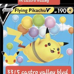 POKEMON CARDS ONLY .25 A PULL. KNUDSENS ICE CREAMERY. CASTRO VALLEY