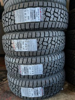 245 75 16 Arizun Tires Con 50,000 millas de Garantía