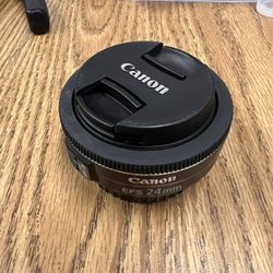 Canon lens efs 24 mm 2.8 stm