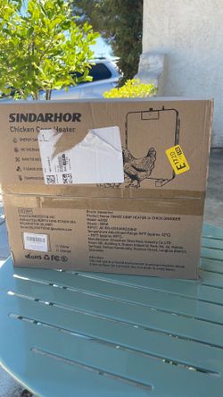 Chicken coop heater