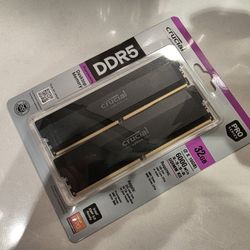 New Sealed Crucial Pro Series 32GB DDR5 Ram Memory 