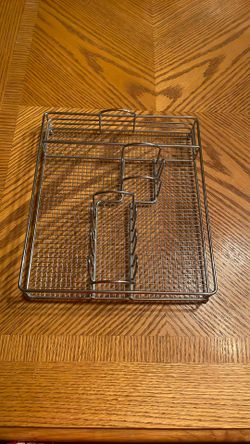 Stainless Steel Utensil Organizer