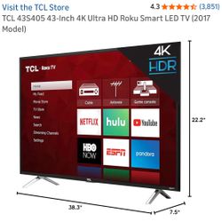 TCL RokuTV (43-inch)