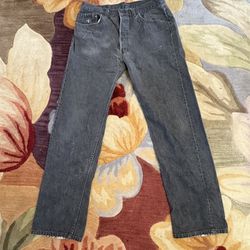 Greyish Black Levi Pants