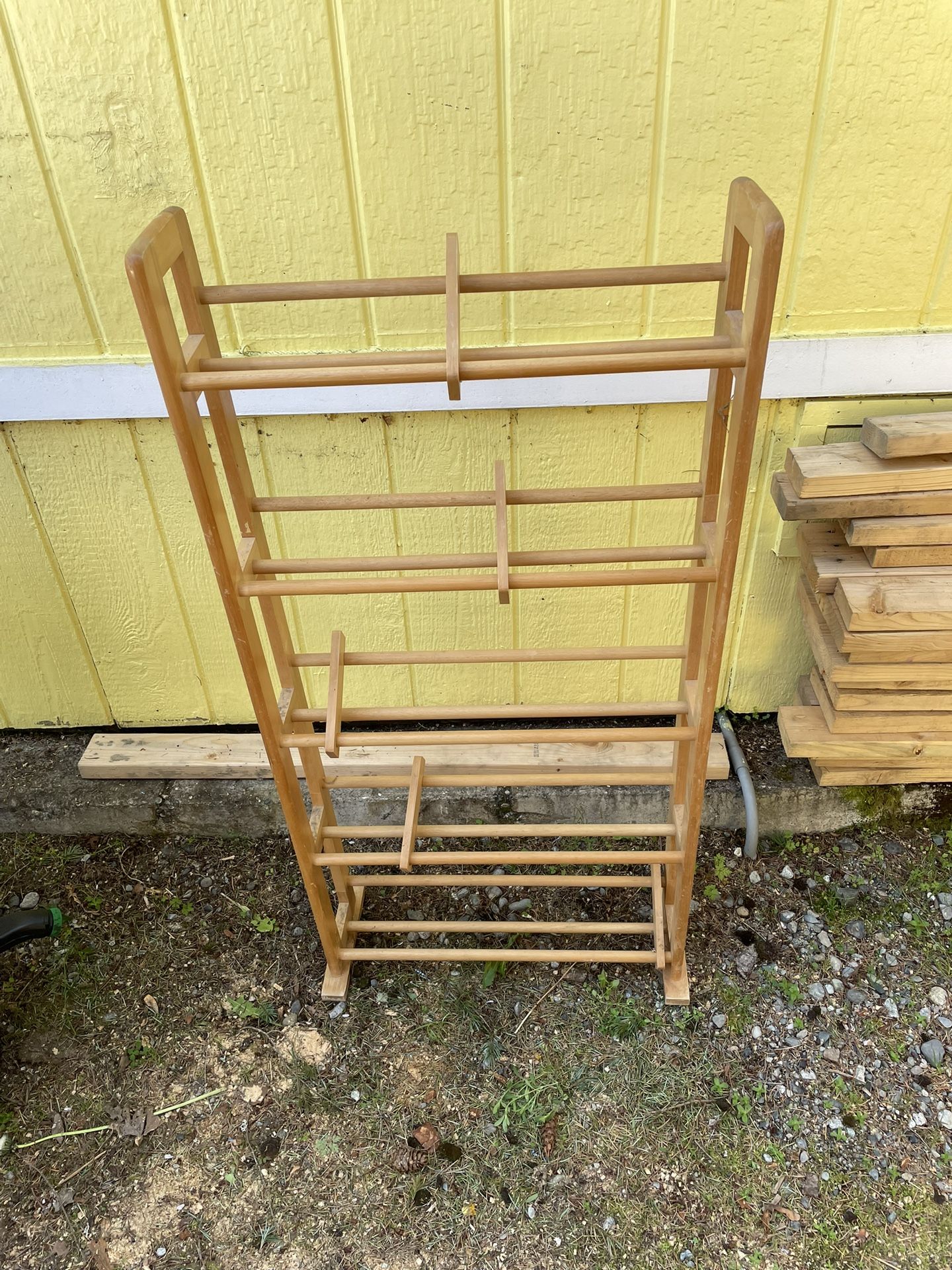 Wooden stand