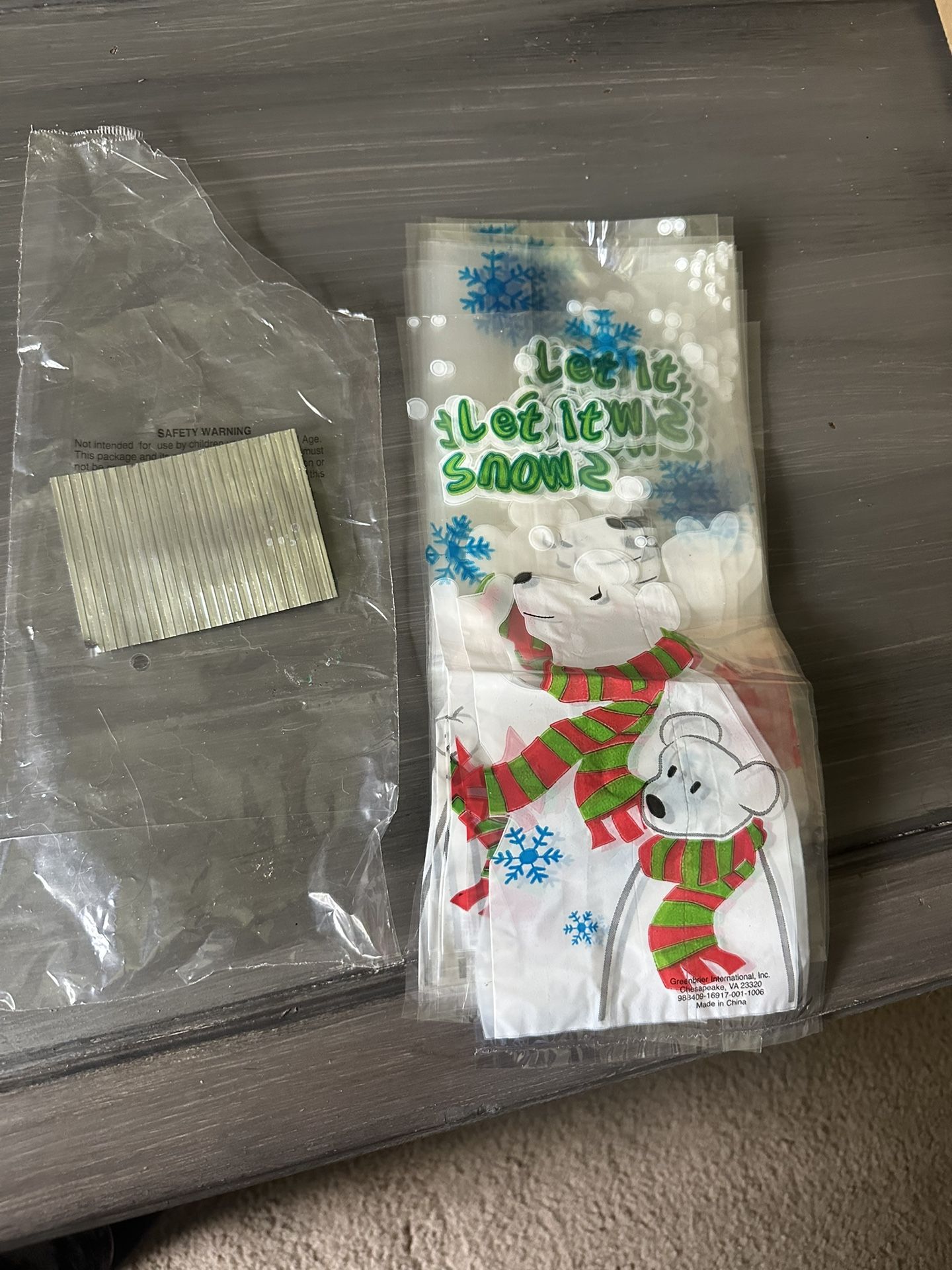 Let it Snow bags