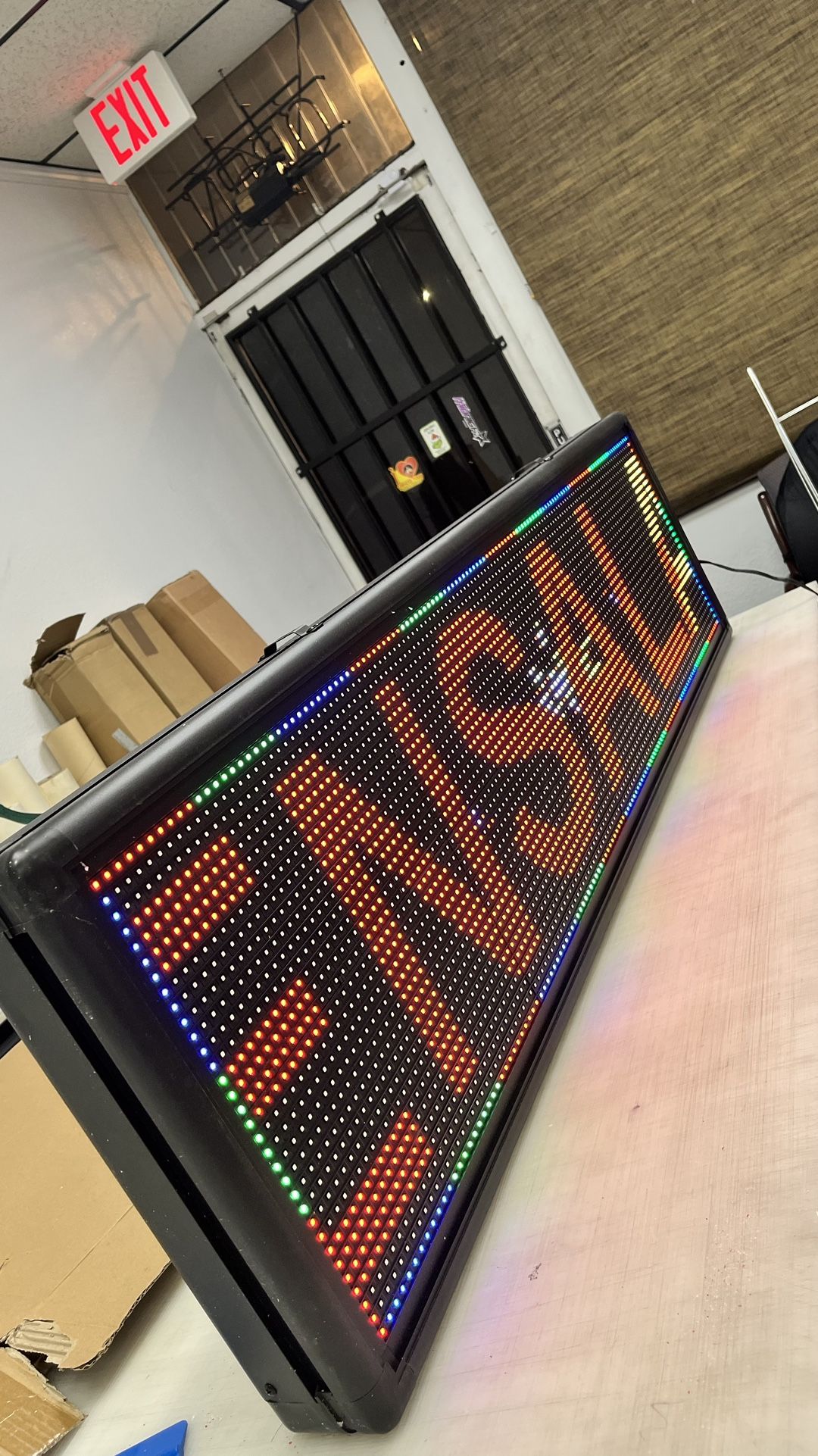 Sign Box For Businesses You Can Write Whatever You Want!