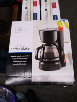 5 cup coffee maker.