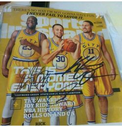 Golden state warriors autographed s.i.
