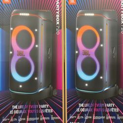 Best Deals On Brand New JBL Partybox Speakers.  JBL 720. $1099.  We Offer FINANCING 