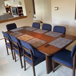 Dining Table And 8 Chairs