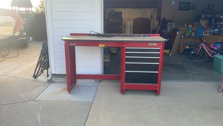 Craftsman Workbench 5 drawers
