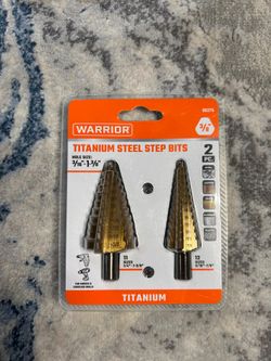 Titanium Steel step Bits