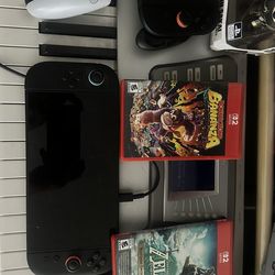 Nintendo switch 2 w/ controllers and two switch 2 games