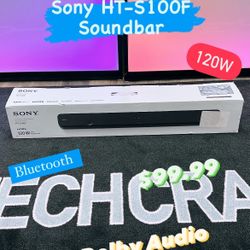 Sony HT-S100F 120w Soundbar **NEW** Bluetooth Compatible
