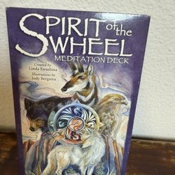 Spirit of the Wheel Meditation Deck Complete Kit By Linda Ewashina US Games