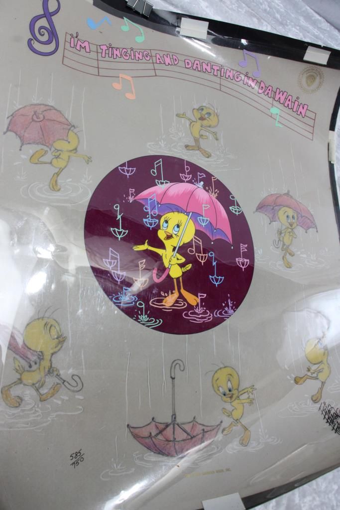 Warner Brothers Tweety Bird Limited Edition Cel 