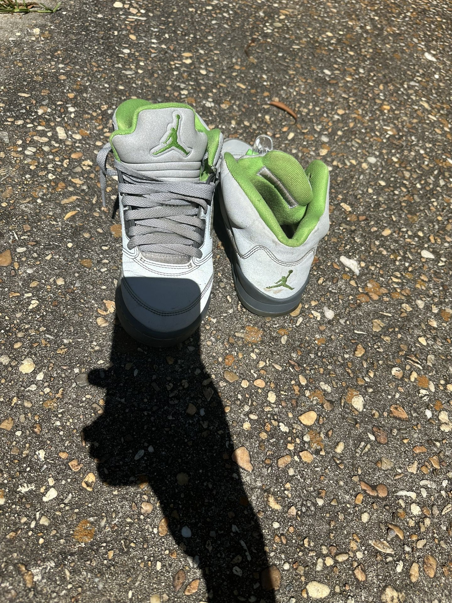 (USED) Jordan 5 Green Bean