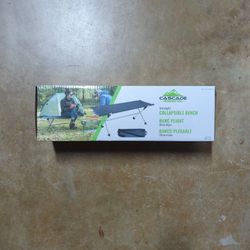 Ultralight Collapsible Bench with Carry Bag - Brand New in Box