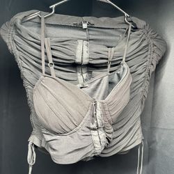 Black Scrunch 2 Piece Set