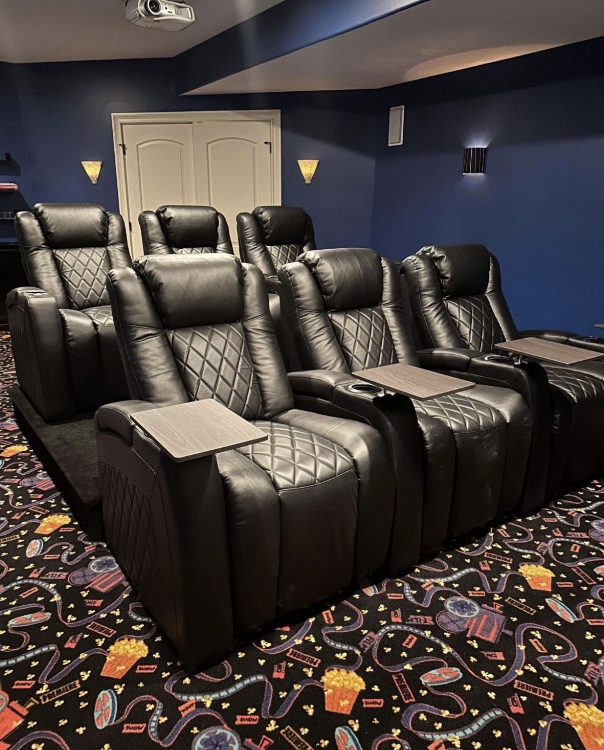 Power Reclining Theater Chairs